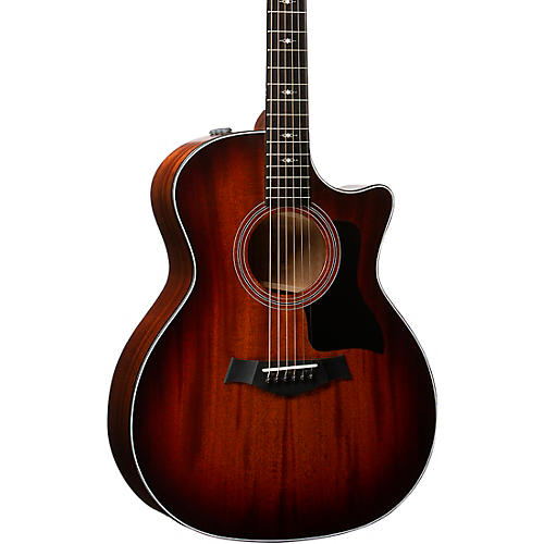 Taylor 324ce V-Class Grand Auditorium Acoustic-Electric Guitar Shaded Edge Burst - musicians--Friend
