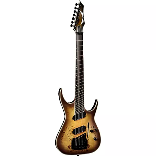 Dean Exile Select 7-String Multi Scale with Kahler Electric Guitar Satin Natural Black Burst - musicians--Friend