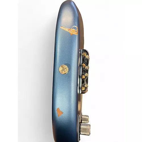 Used Fender American Performer Precision Bass Satin Lake Placid Blue Electric Bass Guitar Satin Lake Placid Blue - musicians--Friend