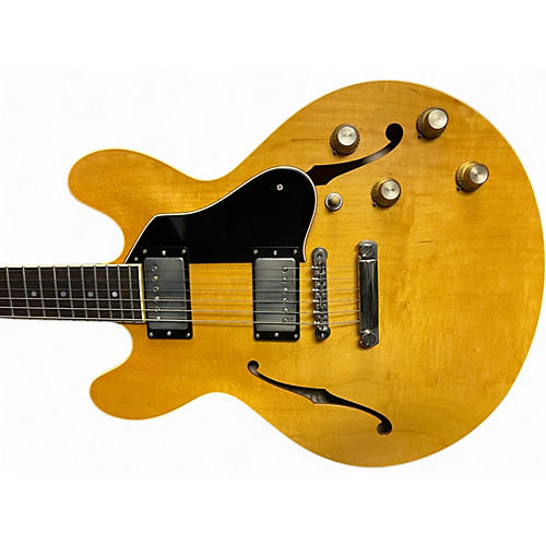 Used Collings I35 LC V Natural Hollow Body Electric Guitar Natural - musicians--Friend