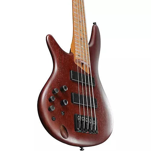 Ibanez SR505EL Left-Handed 5-String Electric Bass Brown Mahogany - musicians--Friend