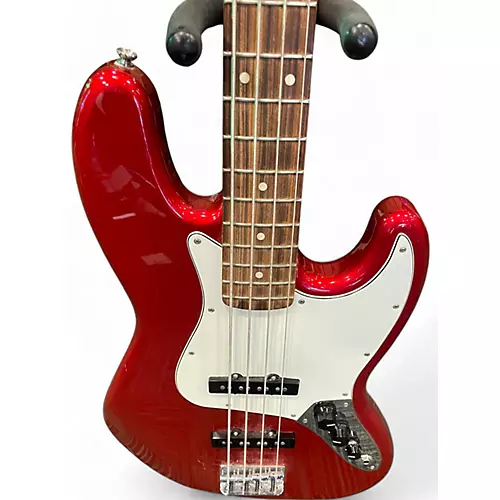 Used Fender Standard Jazz Bass RED Electric Bass Guitar RED - musicians--Friend