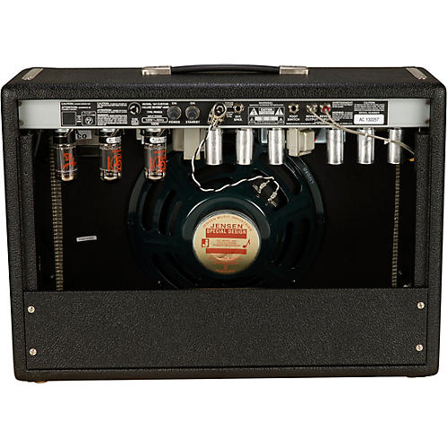 Fender '64 Custom Deluxe Reverb 20W 1x12 Tube Guitar Combo Amp Black - musicians--Friend