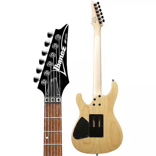 Ibanez S570AH Electric Guitar Silver Wave Black - musicians--Friend