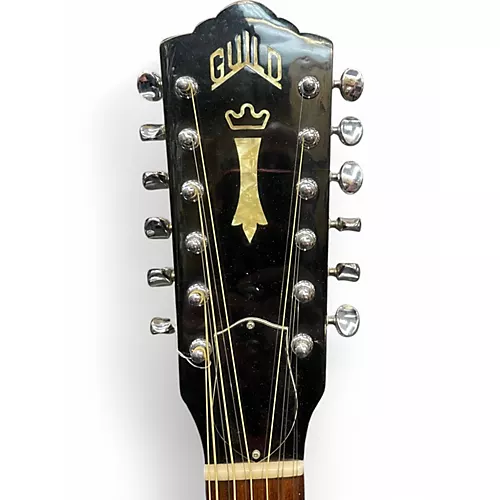 Used 1973 Guild F112 Natural 12 String Acoustic Guitar Natural - musicians--Friend