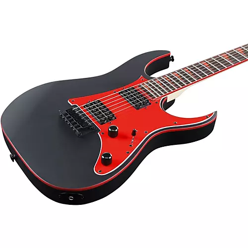 Ibanez GRG131DX GRG Series Electric Guitar Flat Black - musicians--Friend