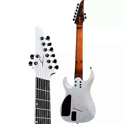 Legator N8FP 8-String Electric Guitar Snow Fall - musicians--Friend