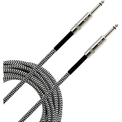 D'Addario Braided Instrument Cable 2-Pack 20 ft. Gray - musicians--Friend