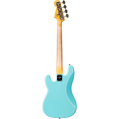 Fender Custom Shop '63 Precision Bass Journeyman Relic Aged Daphne Blue - musicians--Friend