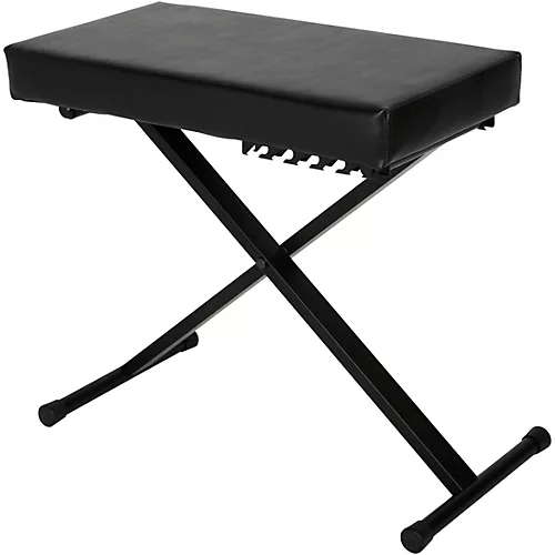 Musician's Gear KBX2 Double-Braced Keyboard Stand and Deluxe Keyboard Bench - musicians--Friend