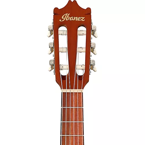 Ibanez GA1 1/2 Size Nylon-String Classical Acoustic Guitar Amber - musicians--Friend