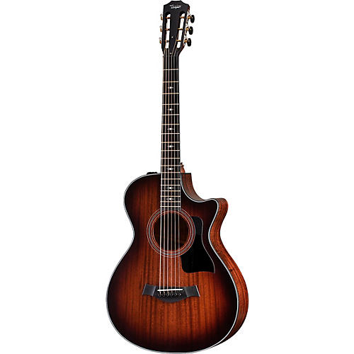 Taylor 322ce 12-Fret Grand Concert Acoustic-Electric Guitar Shaded Edge Burst - musicians--Friend