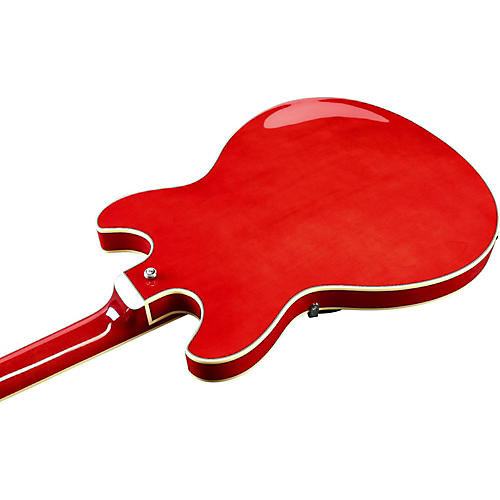 Ibanez Artcore AS7312 12-String Semi-Hollow Electric Guitar Transparent Red - musicians--Friend