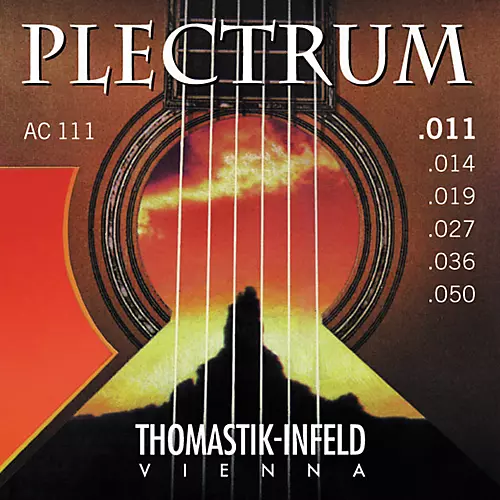 Thomastik AC111 Plectrum Bronze Acoustic Guitar Strings - Light - musicians--Friend