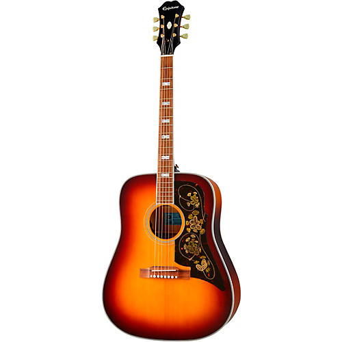Epiphone Masterbilt Frontier Acoustic-Electric Guitar Iced Tea Aged Gloss - musicians--Friend
