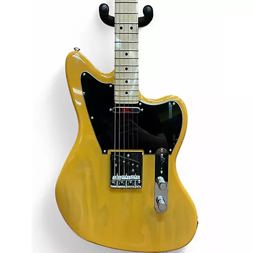 Used Squier Paranormal Offset Telecaster Blonde Solid Body Electric Guitar Blonde - musicians--Friend