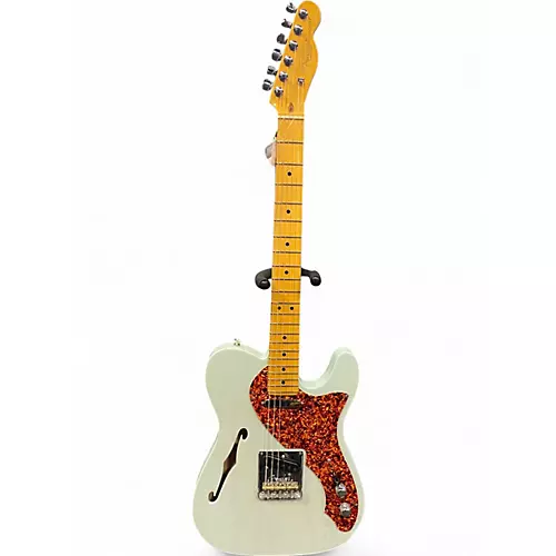 Used Fender AMERICAN PRO II THINLINE TELECASTER Daphne Blue Hollow Body Electric Guitar Daphne Blue - musicians--Friend