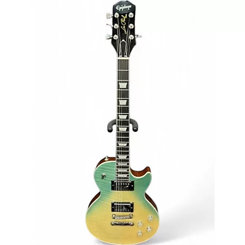 Used Epiphone LES PAUL MODERN CARRIBEAN Solid Body Electric Guitar CARRIBEAN - musicians--Friend