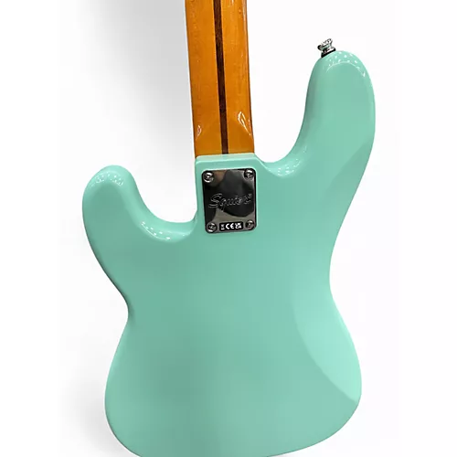 Used Squier Classic Vibe 1970S Precision Bass Seafoam Green Electric Bass Guitar Seafoam Green - musicians--Friend