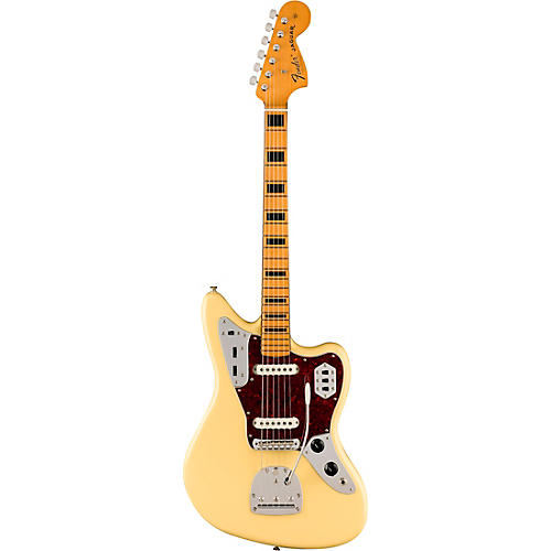 Fender Vintera II '70s Jaguar Electric Guitar Black - musicians--Friend
