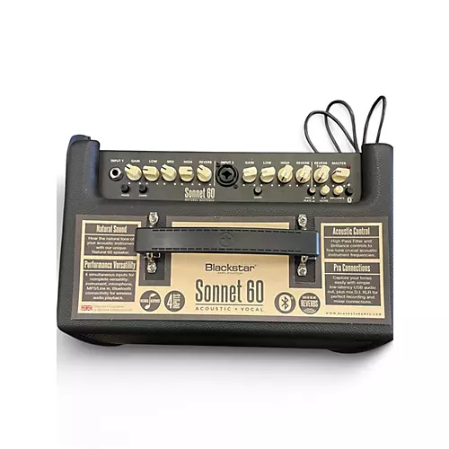 Used Blackstar SONNET 60 Acoustic Guitar Combo Amp - musicians--Friend