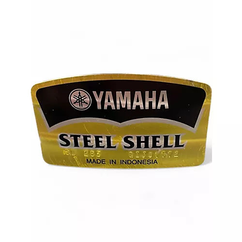 Used Yamaha 14in Steel shell snare silver Drum silver 33 - musicians--Friend