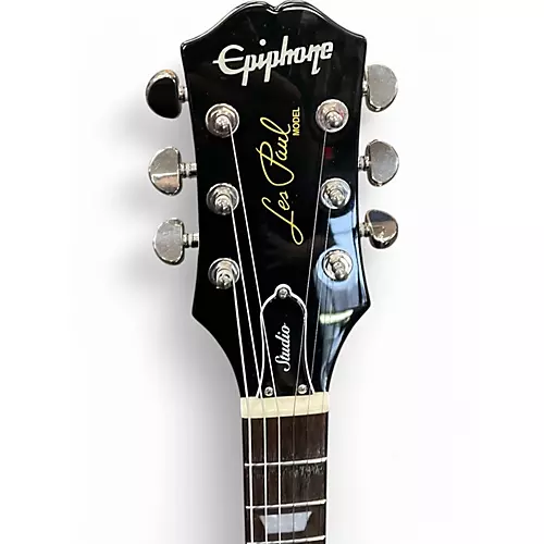 Used Epiphone Les Paul Studio SMOKEHOUSE Solid Body Electric Guitar SMOKEHOUSE - musicians--Friend