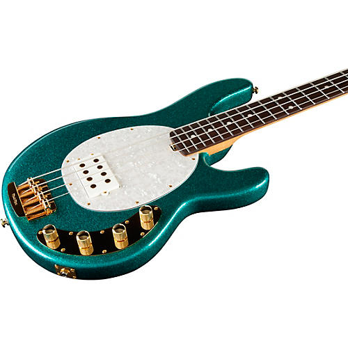Ernie Ball Music Man StingRay Special H Electric Bass Guitar Black and Chrome - musicians--Friend