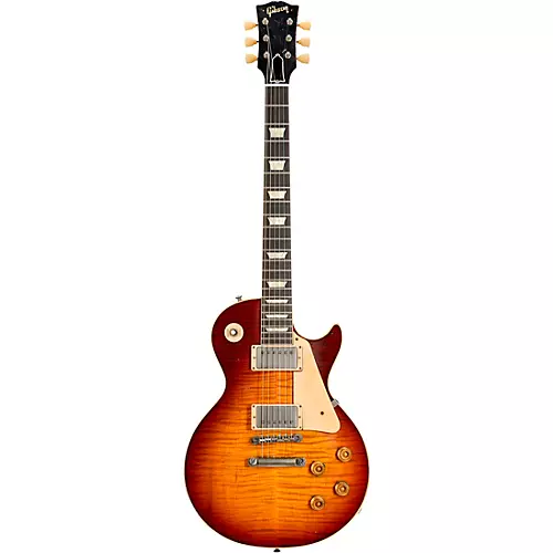 Gibson Custom 1959 Les Paul Standard Reissue Limited Edition Murphy Lab with Brazilian Rosewood Fingerboard Electric Guitar Tom's Lemon - musicians--Friend