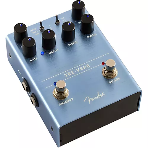 Fender Tre-Verb Digital Tremolo and Reverb Effects Pedal - musicians--Friend