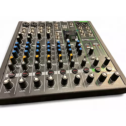 Used Mackie ProFX10 v3+ Powered Mixer - musicians--Friend