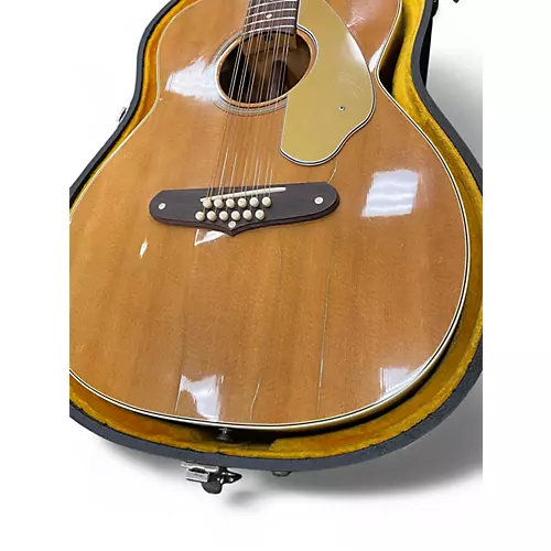 Used 1969 Fender villager 12 Natural 12 String Acoustic Guitar Natural - musicians--Friend