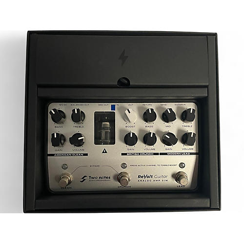 Used Two Notes AUDIO ENGINEERING REVOLT GUITAR AMP SIM Guitar Preamp - musicians--Friend