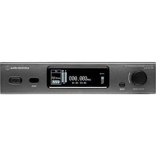 Audio-Technica 3000 Series (4th Gen) Network Enabled UHF Wireless with BP892xcH-TH MicroSet Omnidirectional Condenser Headworn Microphone Band DE2 - musicians--Friend