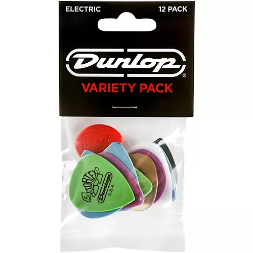 Dunlop Electric Variety 12 Pack Picks - musicians--Friend