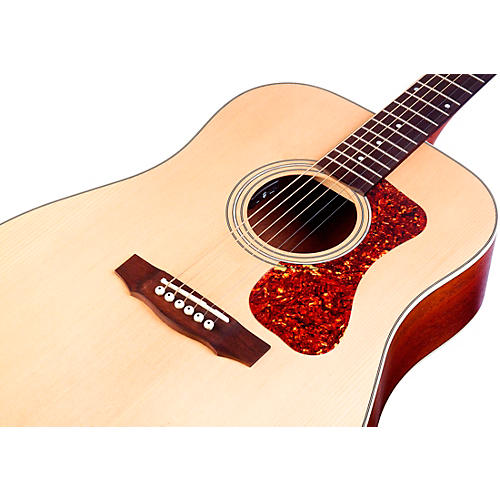 Guild D-240E Dreadnought Acoustic-Electric Guitar Natural - musicians--Friend