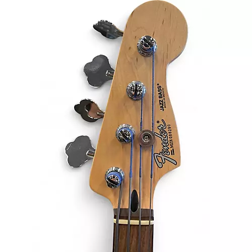 Used Fender FSR Deluxe Jazz Bass Natural Electric Bass Guitar Natural - musicians--Friend