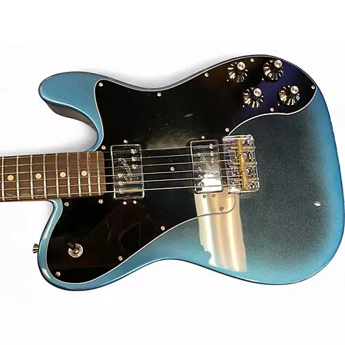 Used Fender American Professional II Telecaster Midnight Blue Solid Body Electric Guitar Midnight Blue - musicians--Friend