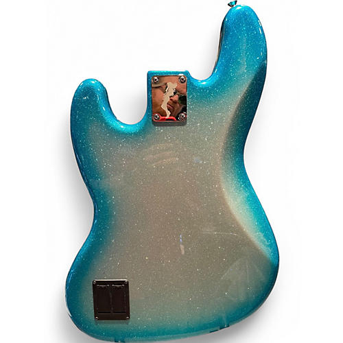 Used 2020s Fender Blu det Sky Burst Sparkle Electric Bass Guitar Sky Burst Sparkle - musicians--Friend