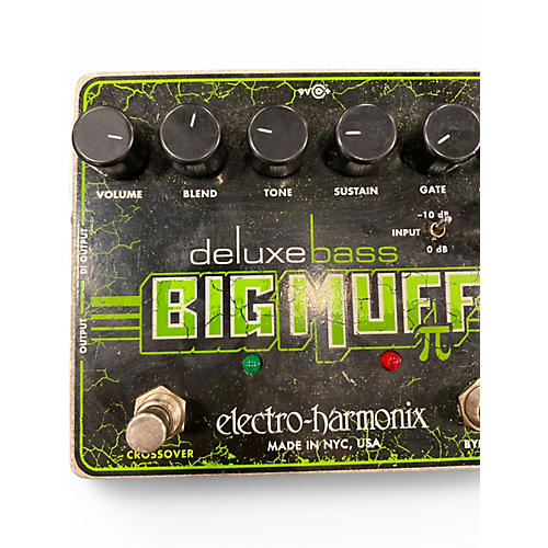 Used Electro-Harmonix Deluxe Bass Big Muff Distortion Bass Effect Pedal - musicians--Friend