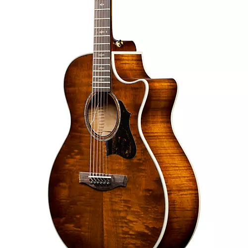 Ibanez AE340FMH Grand Auditorium Acoustic-Electric Guitar Mahogany Sunburst - musicians--Friend