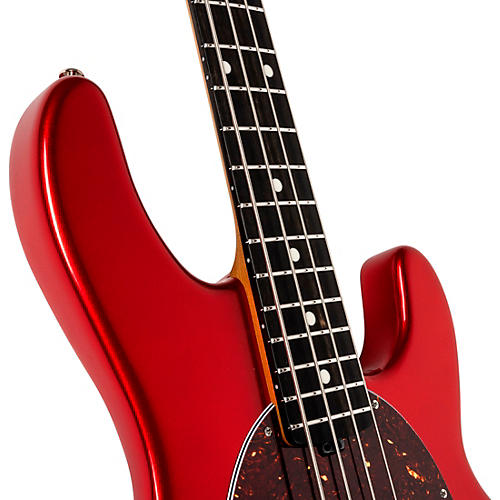 Ernie Ball Music Man StingRay Special H Electric Bass Guitar Black and Chrome - musicians--Friend