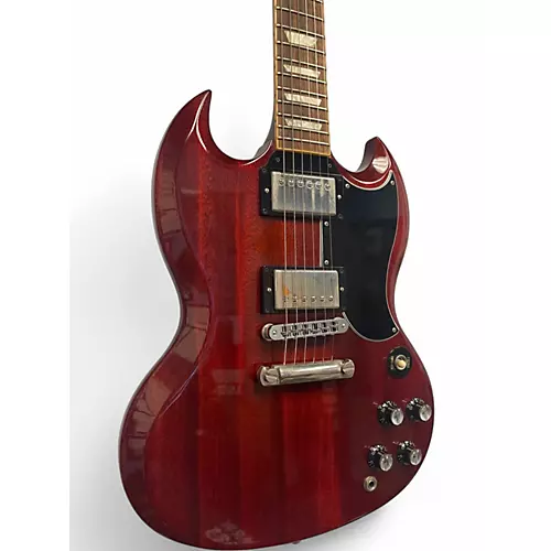 Used 2006 Gibson 1961 Reissue SG Red Solid Body Electric Guitar Red - musicians--Friend