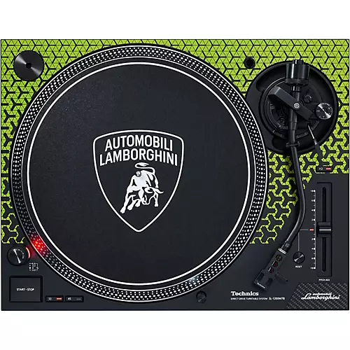 Technics SL-1200M7B Special Edition Lamborghini Direct Drive Turntable System Green - musicians--Friend