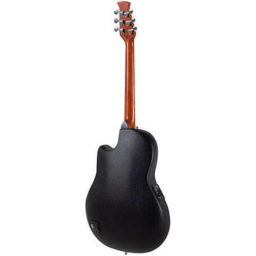 Applause AB28-5S Traditional Series Super Shallow Acoustic-Electric Guitar Black - musicians--Friend