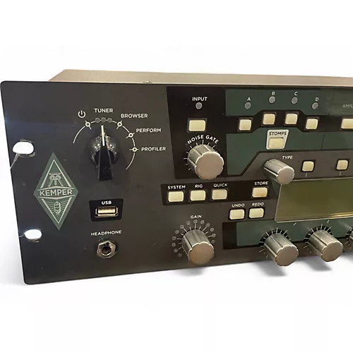 Used Kemper Profiler Rack Non Powered Solid State Guitar Amp Head - musicians--Friend