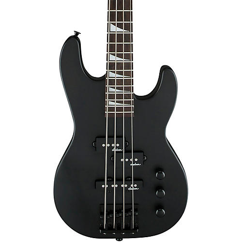 Jackson Concert Bass Minion JS1X Short-Scale Bass Guitar Satin Black - musicians--Friend