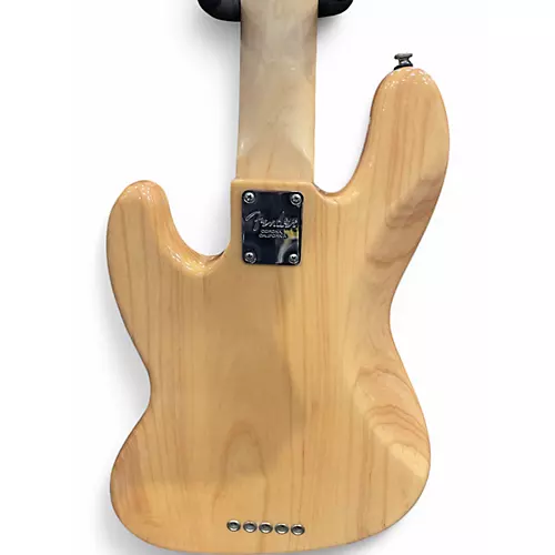 Used 2019 Fender American Professional Jazz Bass V Natural Electric Bass Guitar Natural - musicians--Friend