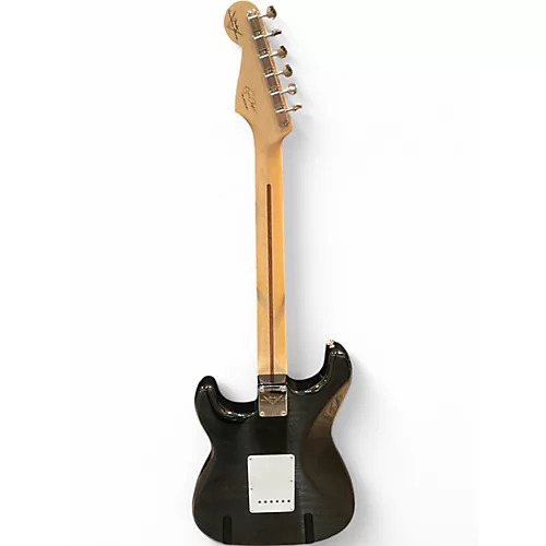 Used 2008 Fender Custom Shop Artist Series Eric Clapton Stratocaster Black Solid Body Electric Guitar Black - musicians--Friend