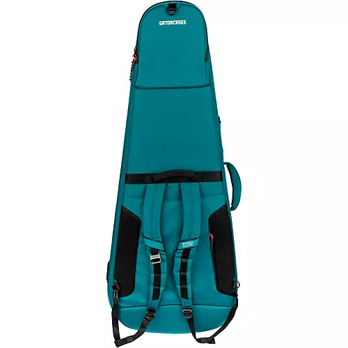 Gator ICON Series Gig Bag for 335 Style Electric Guitars Green - musicians--Friend